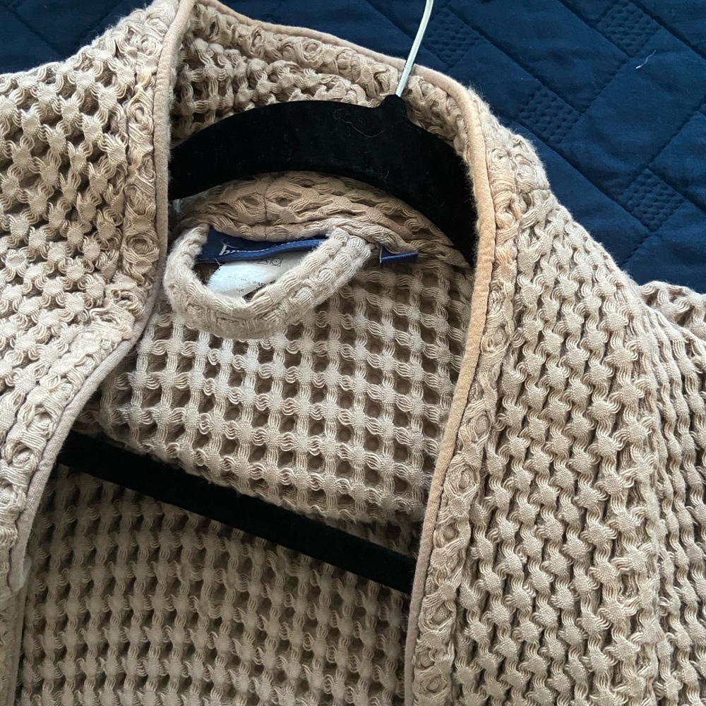 Waffle robe